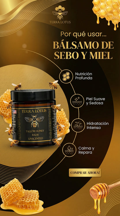 Crema Hidratante Tallow Honey Balm